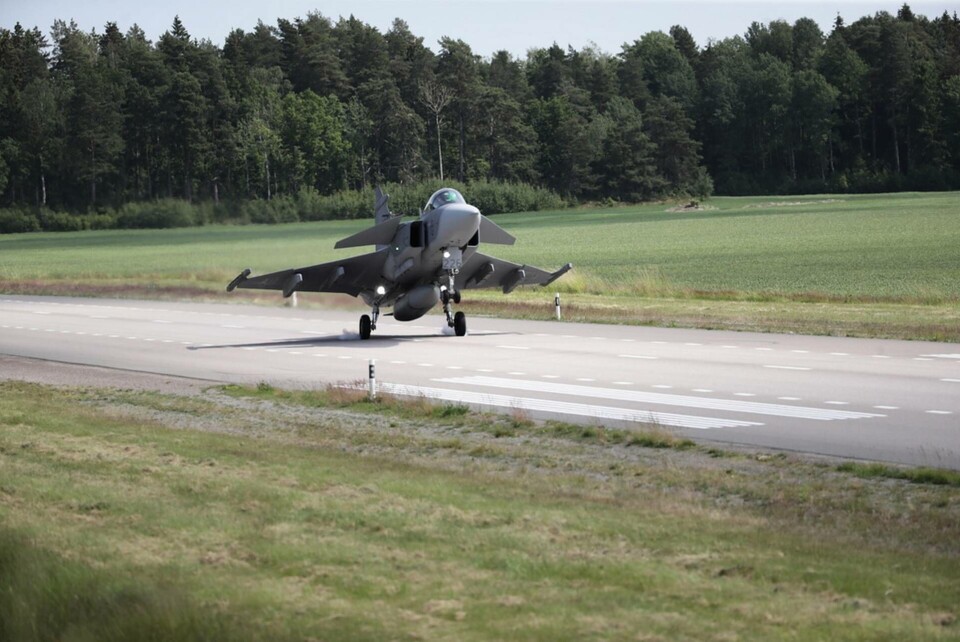 Kanada överväger att köpa svenska Jas 39 Gripen. Arkivbild. Foto: Adam Ihse/TT Kanada överväger att köpa svenska Jas 39 Gripen. Arkivbild. Foto: Adam Ihse/TT