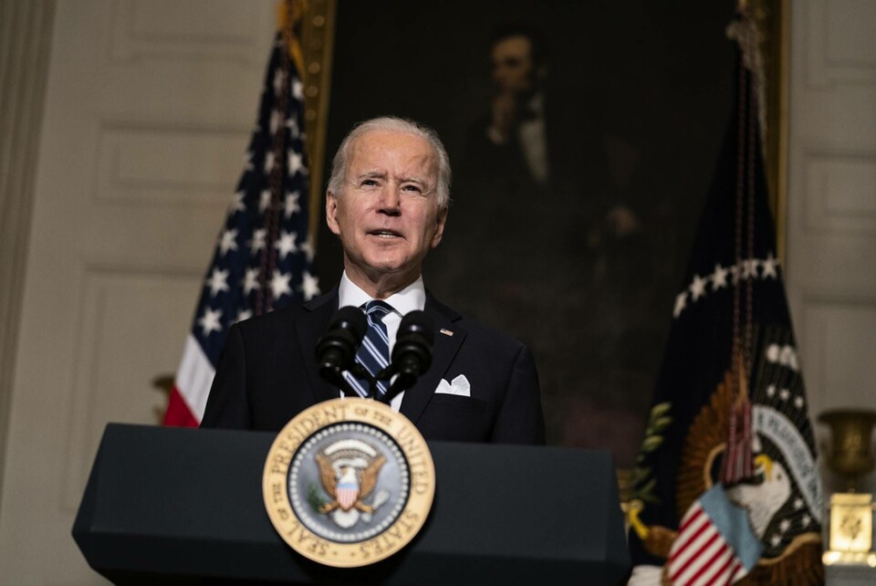 USA:s president Joe Biden fattar flera nya klimat- och miljöbeslut. Foto: Evan Vucci/AP/TT USA:s president Joe Biden fattar flera nya klimat- och miljöbeslut. Foto: Evan Vucci/AP/TT