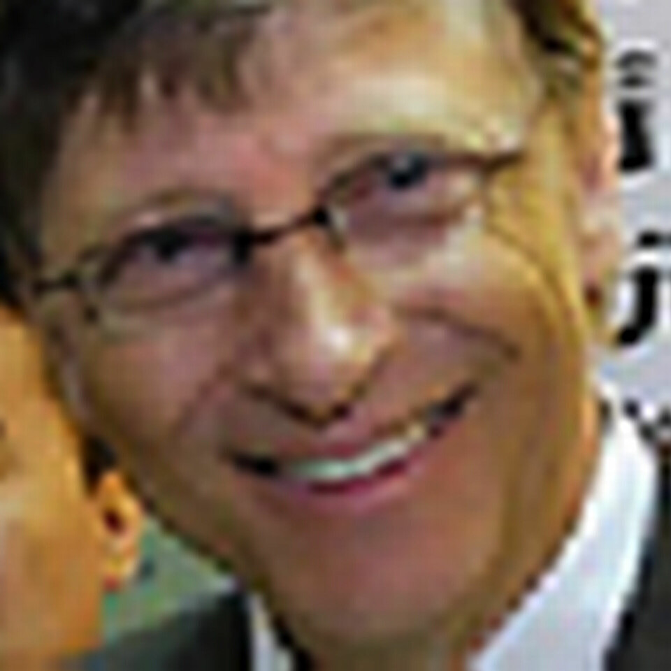 Bill Gates foto på Twitter.