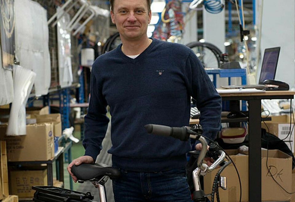 Mårten Nydahl, chef på Cycleurope. Foto: Cycleurope