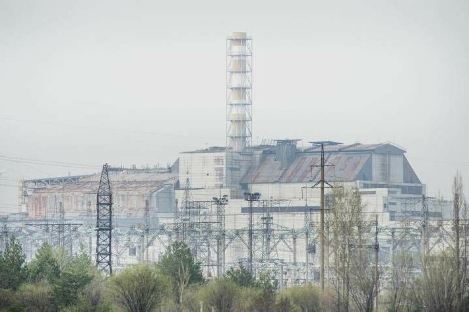 Kärnkraftsolyckan i Tjernobyl. Den 26 april 1986 exploderade reaktor 4 i kärnkraftverket i Tjernobyl norr om Kiev i Ukraina. Foto: Lasse Allard/Aftonbladet/TT