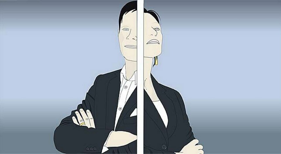 Delat ledarskap kan löna sig i kristider. Illustration: Jonas Askergren Delat ledarskap kan löna sig i kristider. Illustration: Jonas Askergren