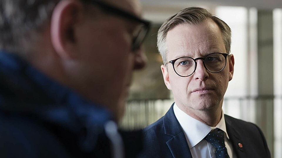 Närings- och innovationsminister Mikael Damberg. Foto: Erik Abel / TT