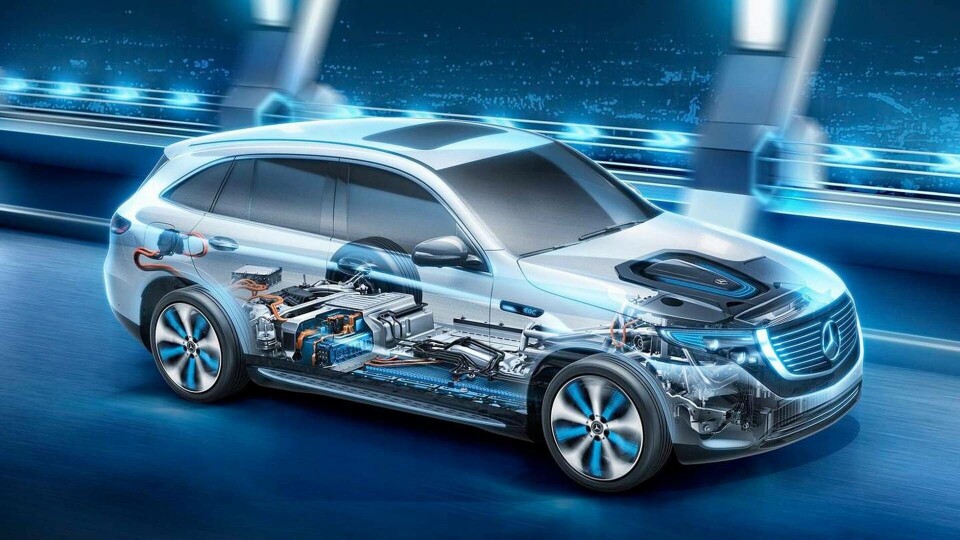 Mercedes elbil EQC Foto: Daimler Mercedes elbil EQC Foto: Daimler