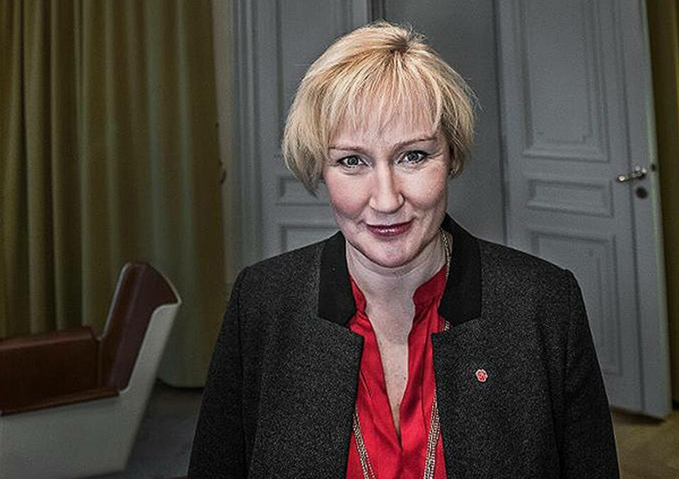 Forskningsminister Helene Hellmark Knutsson (S) tillsatte i oktober en utredning om i fall det svenska systemet för att utreda forskningsfusk behöver ändras. Foto: Tomas Oneborg / SvD / TT Forskningsminister Helene Hellmark Knutsson (S) tillsatte i oktober en utredning om i fall det svenska systemet för att utreda forskningsfusk behöver ändras. Foto: Tomas Oneborg / SvD / TT