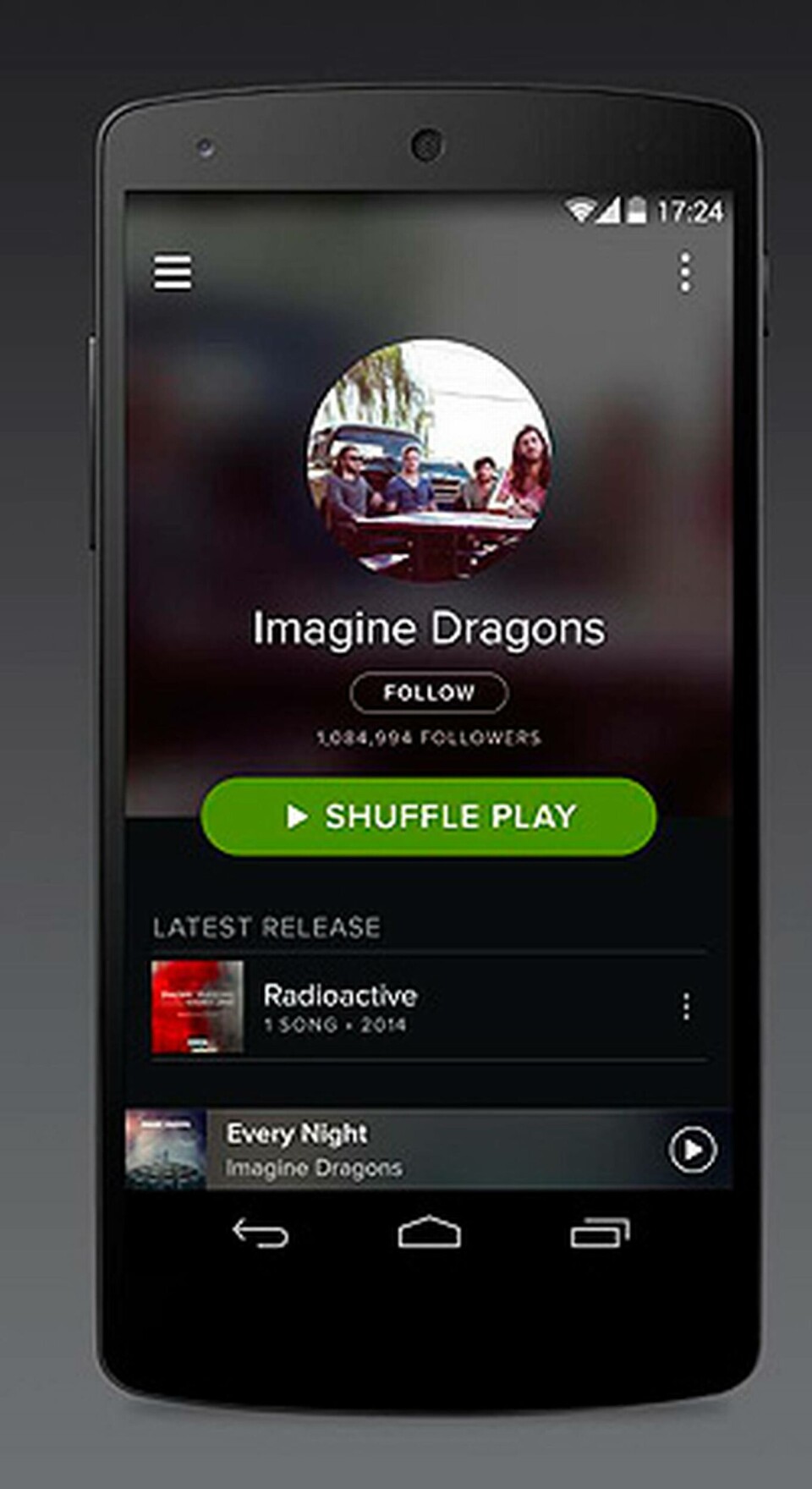 Operatör inför fri surf för strömmande musik. Foto: Spotify Operatör inför fri surf för strömmande musik. Foto: Spotify
