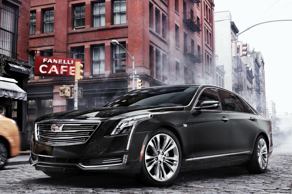 Pluginversionen av Cadillac CT6 ska enbart tillverkas i Kina. Foto: GM