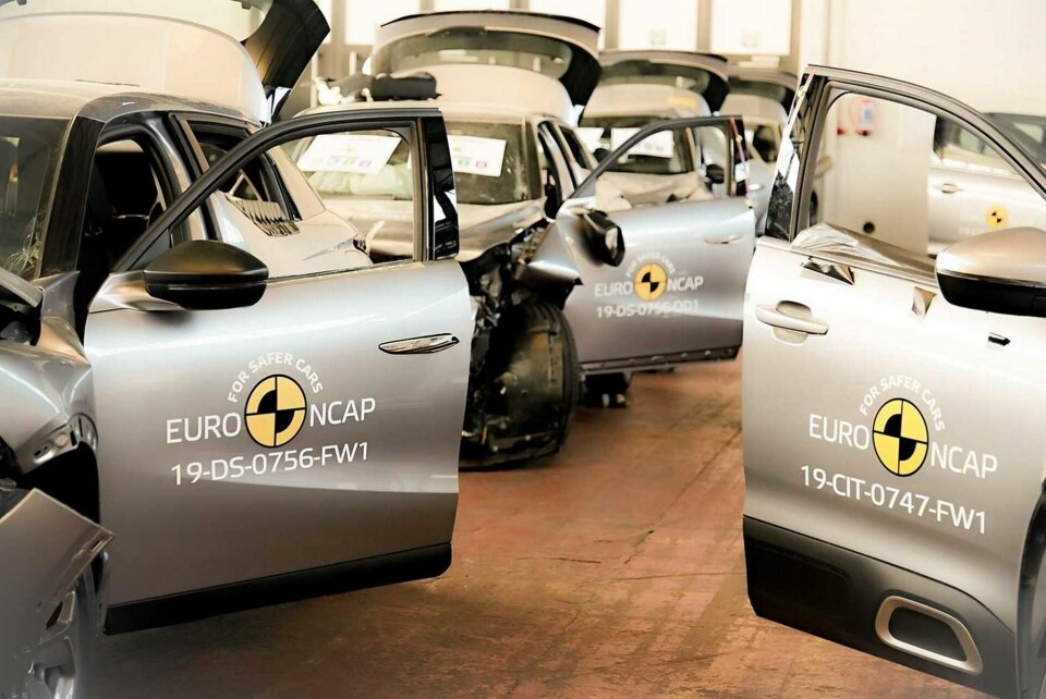 Det kan bli svårt för biltillverkarna att nå de åtråvärda stjärnbetygen om Euro NCAP inte möter deras önskemål. Foto: Euro NCAP Det kan bli svårt för biltillverkarna att nå de åtråvärda stjärnbetygen om Euro NCAP inte möter deras önskemål. Foto: Euro NCAP