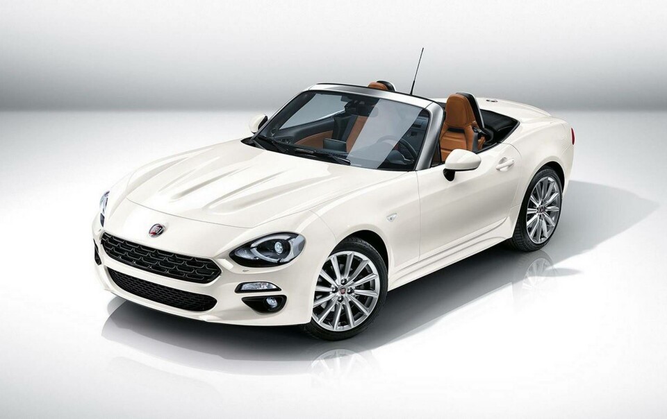 Fiat 124 Spider i 2015 års upplaga. Foto: Fiat Fiat 124 Spider i 2015 års upplaga. Foto: Fiat