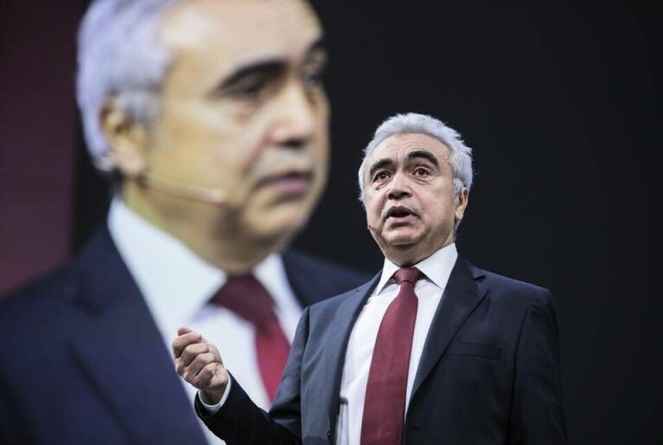 IEA-chefen Fatih Birol. Foto: Ole Berg-Rusten IEA-chefen Fatih Birol. Foto: Ole Berg-Rusten