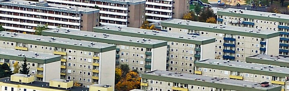 Tensta utanför Stockholm tillhör miljonprogrammet. Foto: Foto Bertil Ericson/TT Tensta utanför Stockholm tillhör miljonprogrammet. Foto: Foto Bertil Ericson/TT