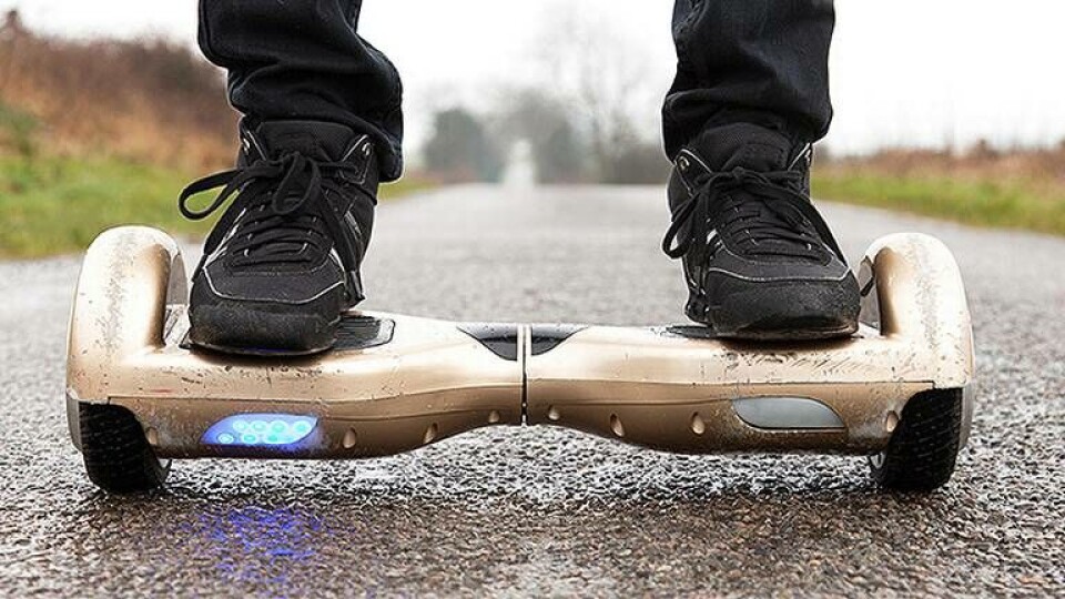 Reglerna är oklara för eldrivna fordon som till exempel hoverboards. Foto: Alamy Reglerna är oklara för eldrivna fordon som till exempel hoverboards. Foto: Alamy