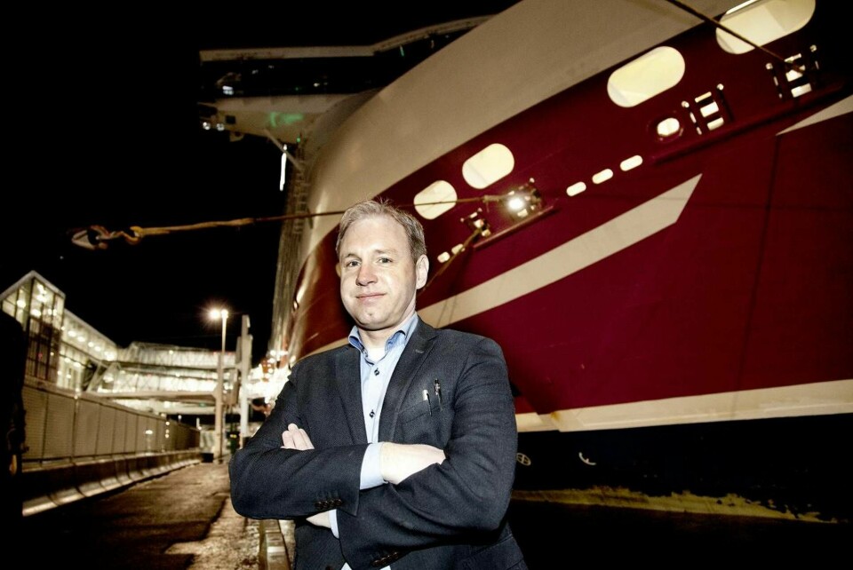 Viking Line är första kunden för Climeons vd Thomas Öström. Foto: Jörgen Appelgren