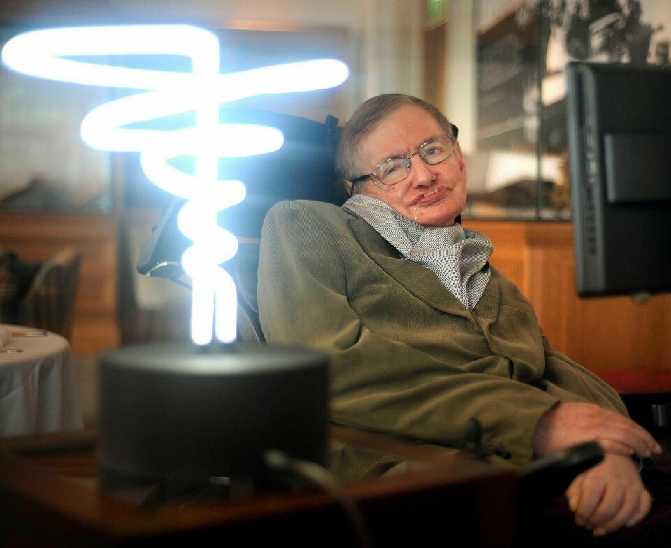 Stephen Hawking 2012 Foto: Philip Toscano