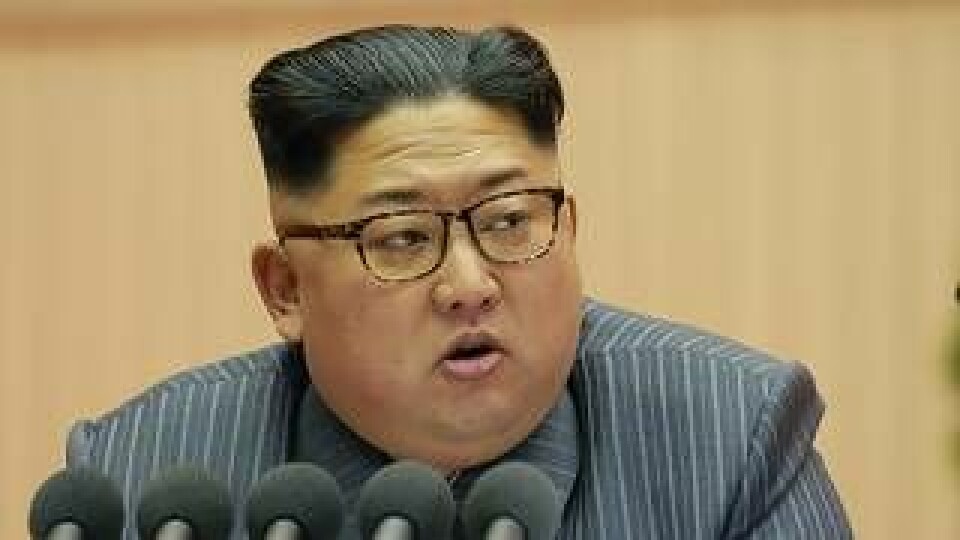 Nordkoreanska diktatorn Kim Jong Un. Foto: Korean Central News Agency / Korea News Service via AP / TT