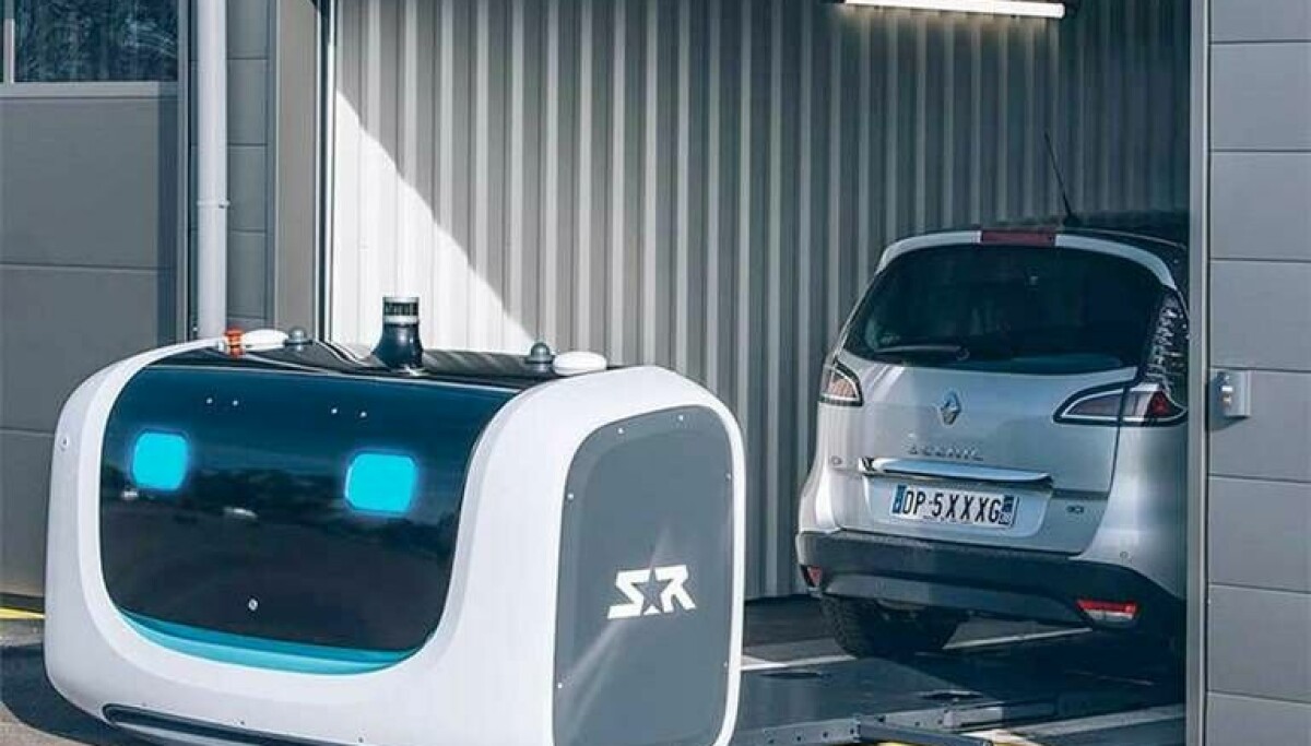 Un robot français va garer des voitures à Gatwick