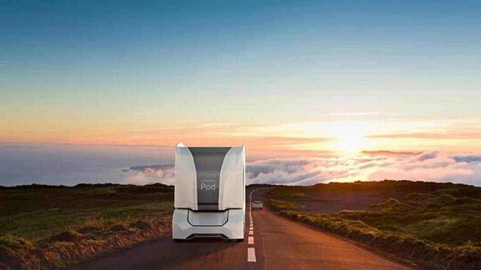 Einrides T-pod Foto: Einride Einrides T-pod Foto: Einride