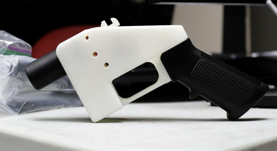 Polisen beslagtar allt fler 3d-utskrivna plastvapen. Arkivbild. Polisen beslagtar allt fler 3d-utskrivna plastvapen. Arkivbild.