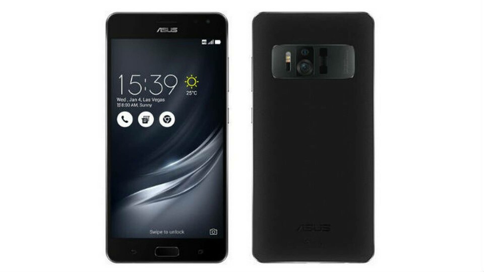 Asus nya telefon visas upp i en läckt bild, publicerad på Twitter. Foto: @evleaks Asus nya telefon visas upp i en läckt bild, publicerad på Twitter. Foto: @evleaks