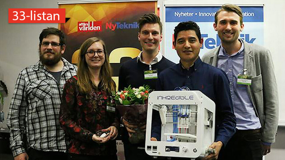 Cellink vann sin plats på 33-listan vid regionfinalen i Göteborg. Cellink vann sin plats på 33-listan vid regionfinalen i Göteborg.