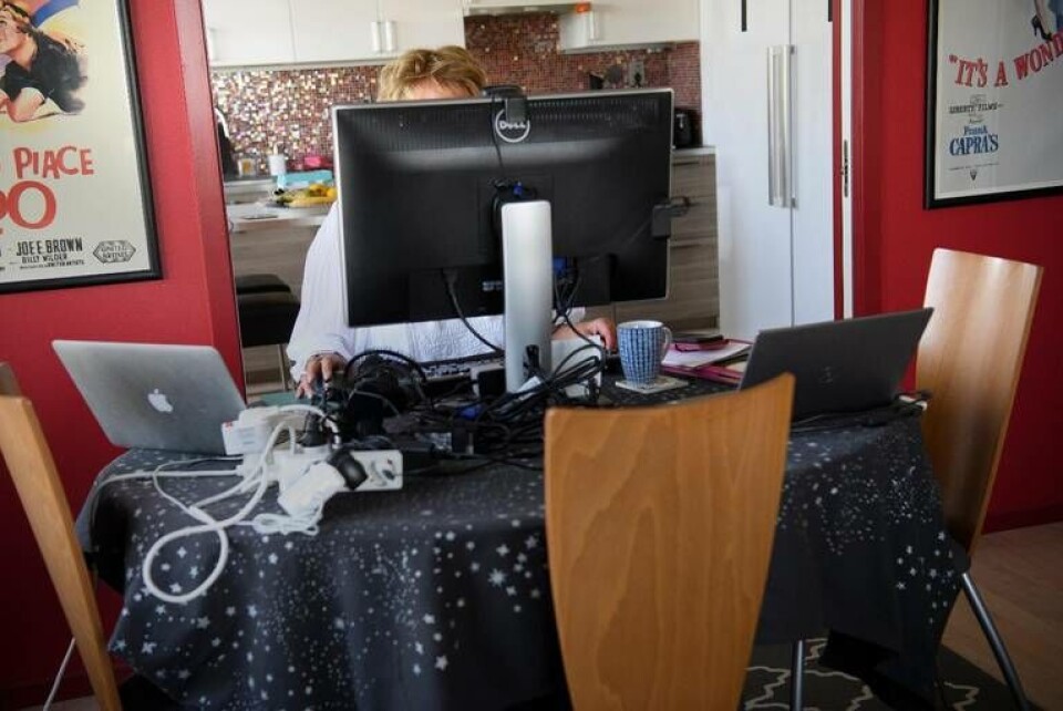 Det finns förmågor och egenskaper som underlättar om du vill utmärka dig när allt fler jobbaktiviteter sker på distans. Foto: Henrik Montgomery/TT Det finns förmågor och egenskaper som underlättar om du vill utmärka dig när allt fler jobbaktiviteter sker på distans. Foto: Henrik Montgomery/TT