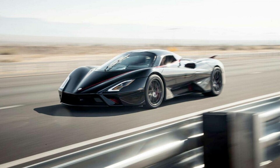 SSC Tuatara är nu världens snabbaste produktionsbil. Foto: SSC SSC Tuatara är nu världens snabbaste produktionsbil. Foto: SSC