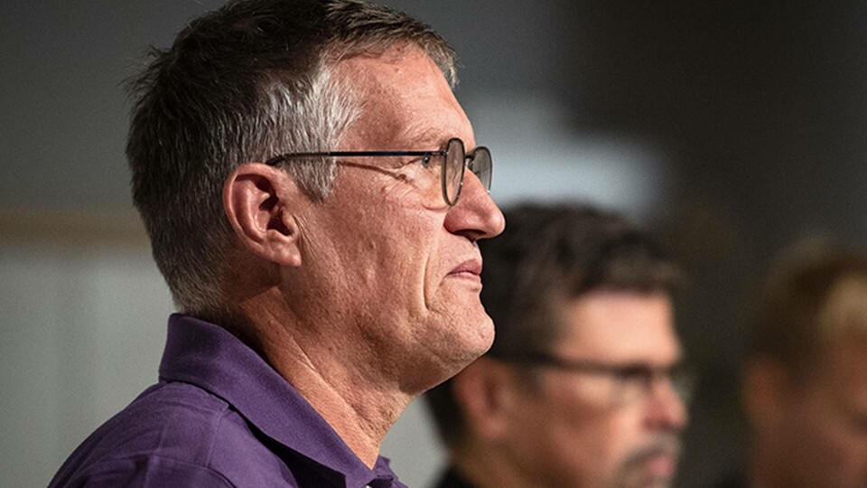 Enligt Anders Tegnell är det inte den svenska strategin som ligger bakom de många dödsfallen i covid-19. Foto: FERNVALL LOTTE/Aftonbladet Enligt Anders Tegnell är det inte den svenska strategin som ligger bakom de många dödsfallen i covid-19. Foto: FERNVALL LOTTE/Aftonbladet