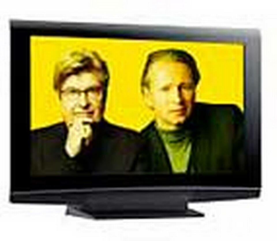 Innovatörerna Kaj Mickos och Hans Björkman i tv-serien. Innovatörerna Kaj Mickos och Hans Björkman i tv-serien.