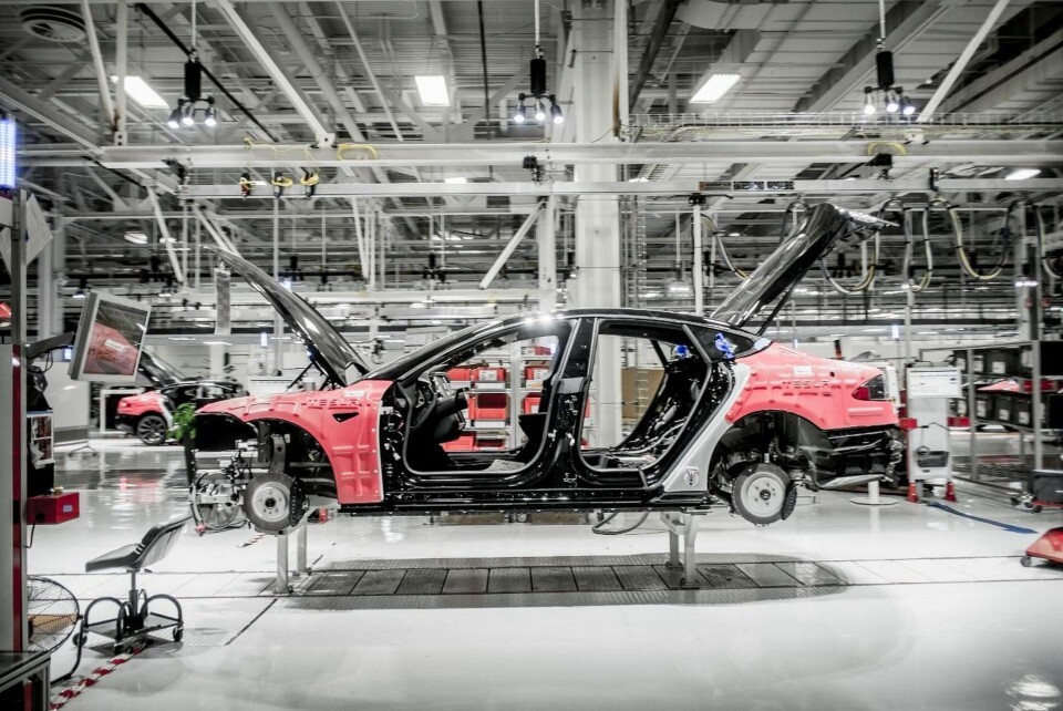 Tesla har fördelen av att ha utvecklat plattformar helt och hållet ämnade för elbilar. Men för att nå långsiktig överlevnad inom bilbranschen brukar det också krävs stora volymer. Foto: Magnus Hjalmarson Neideman / SvD / TT Tesla har fördelen av att ha utvecklat plattformar helt och hållet ämnade för elbilar. Men för att nå långsiktig överlevnad inom bilbranschen brukar det också krävs stora volymer. Foto: Magnus Hjalmarson Neideman / SvD / TT