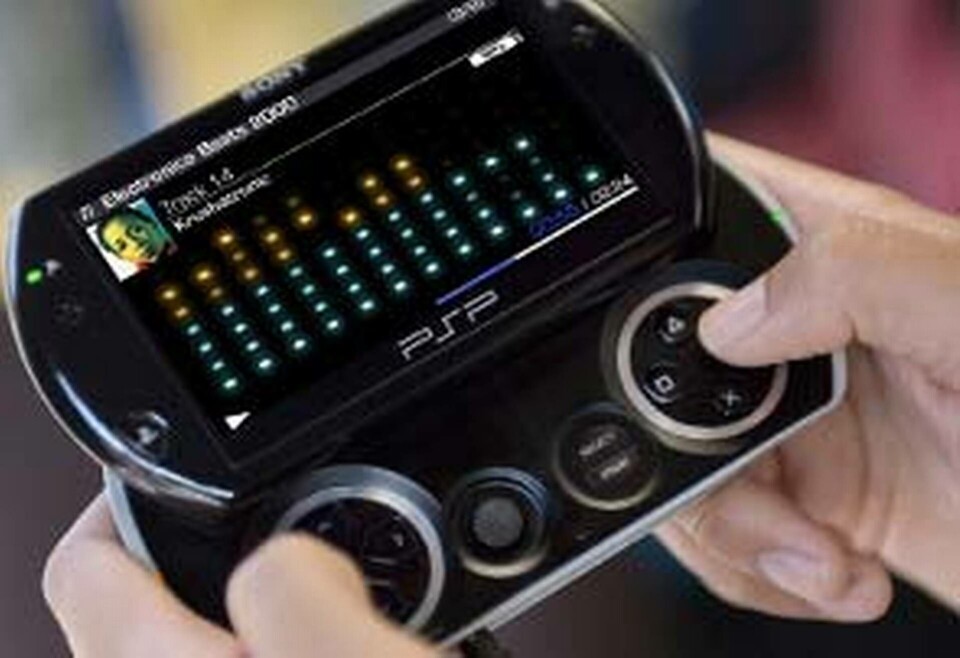 Sony Playstation Portable Go. Sony Playstation Portable Go.