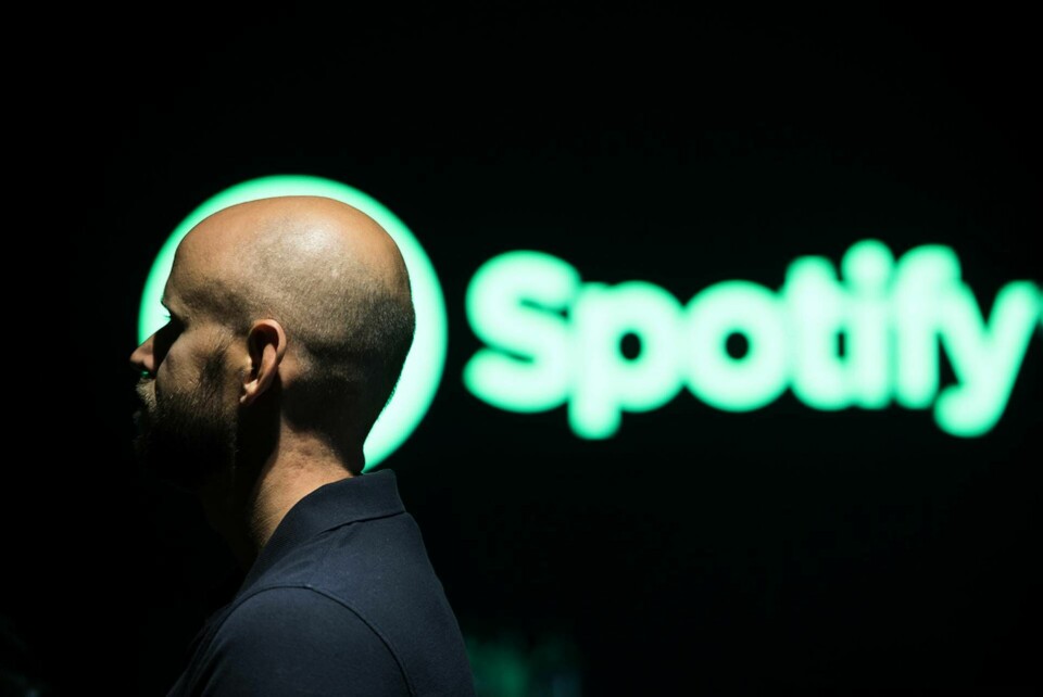 Spotifys grundare Daniel Ek. Arkivbild. Foto: Henrik Montgomery/TT
