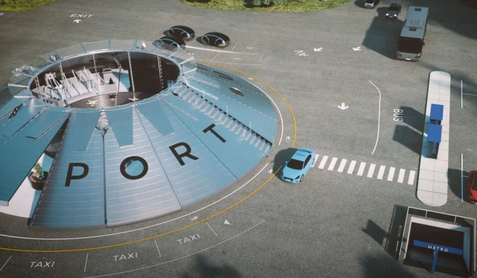 Hubbarna byggda av brittiska Urban-Air Port får sin el från bränsleceller och vätgas. Foto: Urban-Air Port Hubbarna byggda av brittiska Urban-Air Port får sin el från bränsleceller och vätgas. Foto: Urban-Air Port