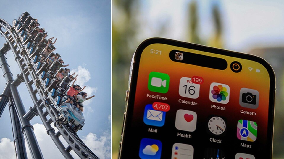Funktionen kraschdetektering finns på Iphone 14 Pro, Iphone 14 samt nya Apple Watch. Nu har den misstagit en åktur i en berg- och dalbana för en krasch. (Genrebild) Foto: Unsplash Funktionen kraschdetektering finns på Iphone 14 Pro, Iphone 14 samt nya Apple Watch. Nu har den misstagit en åktur i en berg- och dalbana för en krasch. (Genrebild) Foto: Unsplash