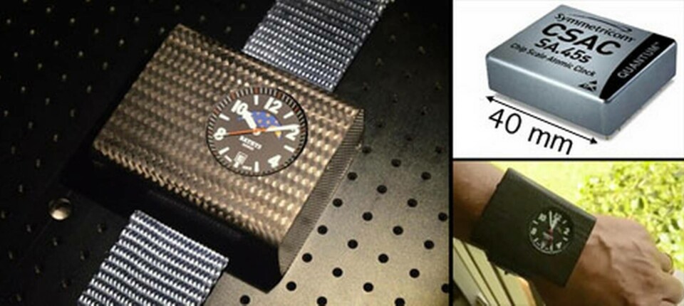 Armbandsuret Cesium 133 bygger på en krets som främst används av militären. Foto: Bathys Hawaii Armbandsuret Cesium 133 bygger på en krets som främst används av militären. Foto: Bathys Hawaii