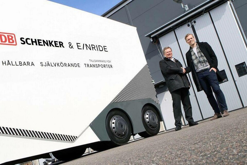 DB Schenker och Einride har tecknat avtal om självkörande lastbilstransporter vid Jönköping. Foto: DB Schenker DB Schenker och Einride har tecknat avtal om självkörande lastbilstransporter vid Jönköping. Foto: DB Schenker