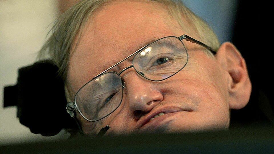 Stephen Hawking Foto: Janerik Henriksson / TT