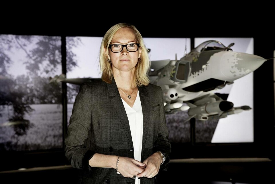 Ellen Grev är chef för Saabs affärsenhet för cybersäkerhet. Nu startar Saab en egen molntjänst. Foto: Jörgen Appelgren Ellen Grev är chef för Saabs affärsenhet för cybersäkerhet. Nu startar Saab en egen molntjänst. Foto: Jörgen Appelgren