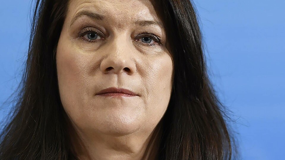 Ann Linde (S) Foto: Maja Suslin / TT Ann Linde (S) Foto: Maja Suslin / TT