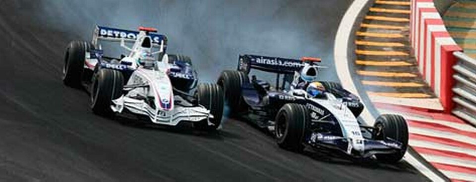 Nico Rosberg kör om Nick Heidfeld. Foto: Foto: Moro/Wikimedia Nico Rosberg kör om Nick Heidfeld. Foto: Foto: Moro/Wikimedia