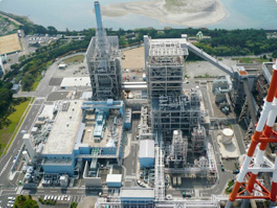 Japansk kolförgasningsanläggning. Foto: mhi