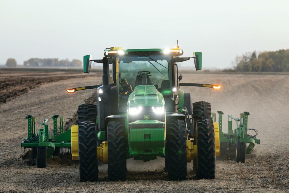 John Deere kritiseras för att hindra bönder från att kunna reparera sin egna maskiner. Foto: Press John Deere kritiseras för att hindra bönder från att kunna reparera sin egna maskiner. Foto: Press