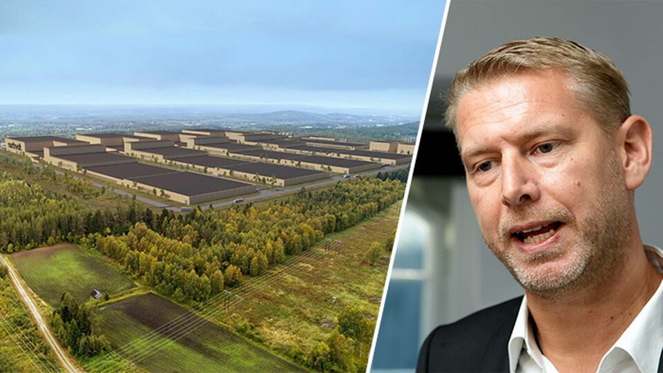 Peter Carlsson, vd för Northvolt. Foto: Northvolt och TT Peter Carlsson, vd för Northvolt. Foto: Northvolt och TT