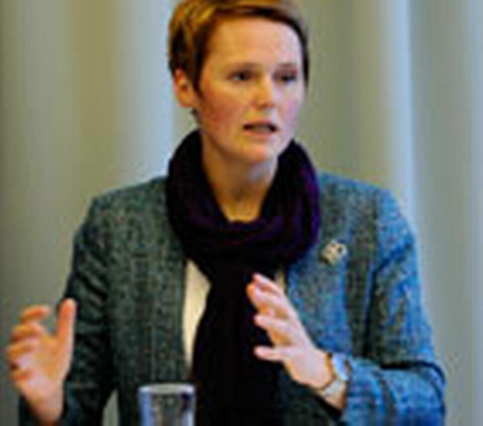 Anna-Karin Hatt, it-och energiminister. Foto: Scanpix.