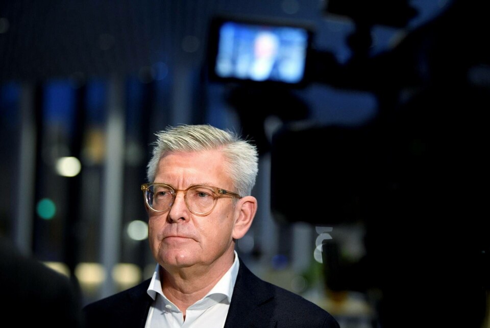 Ericssons vd Börje Ekholm. Arkivbild. Foto: Jessica Gow/TT Ericssons vd Börje Ekholm. Arkivbild. Foto: Jessica Gow/TT