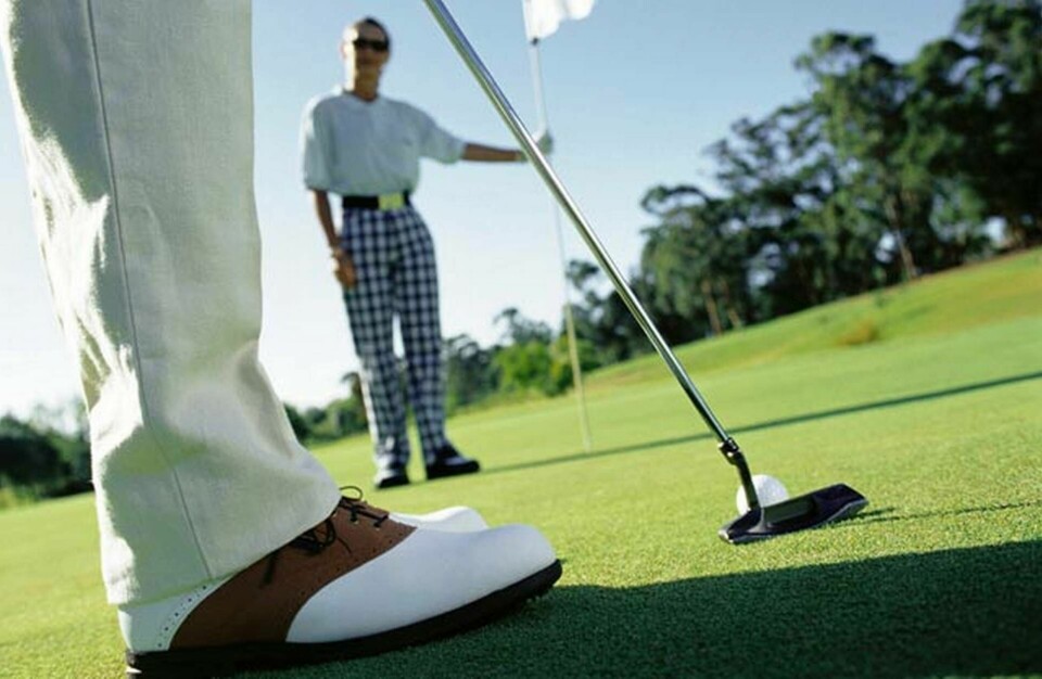 Golf kan vara ett plus i ditt CV. Foto: Colourbox