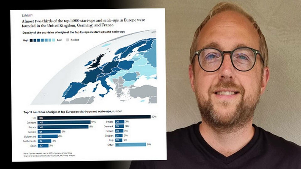 Sverige högt på europeisk startuplista: ”Många duktiga ingenjörer”