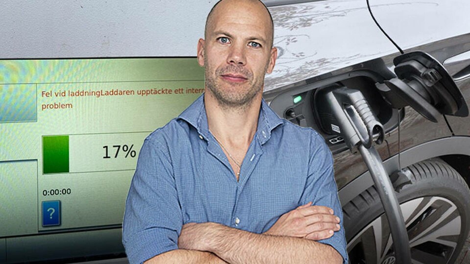 I hela kommunen finns det bara en enda snabbladdare, skriver Felix Björklund, och undrar hur den stolpen ska klara av övergången från fossil- till eldrift. I hela kommunen finns det bara en enda snabbladdare, skriver Felix Björklund, och undrar hur den stolpen ska klara av övergången från fossil- till eldrift.