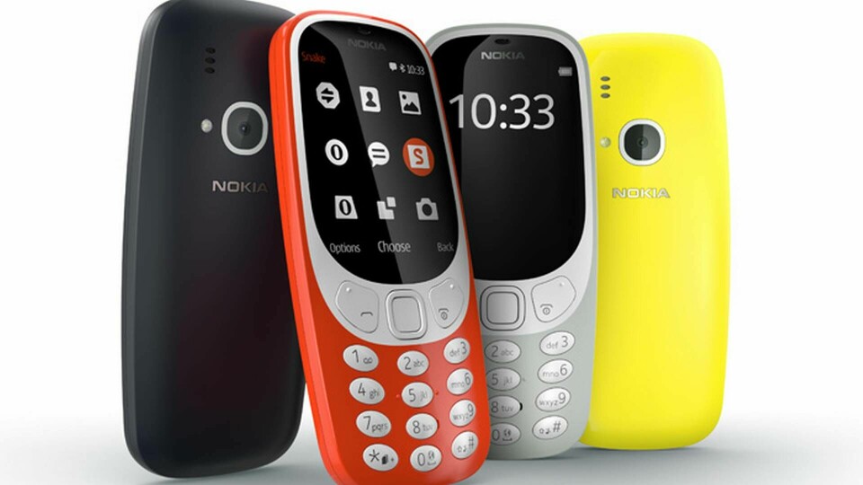 Den uppdaterade versionen av Nokia 3310 säljer bra. Foto: Nokia