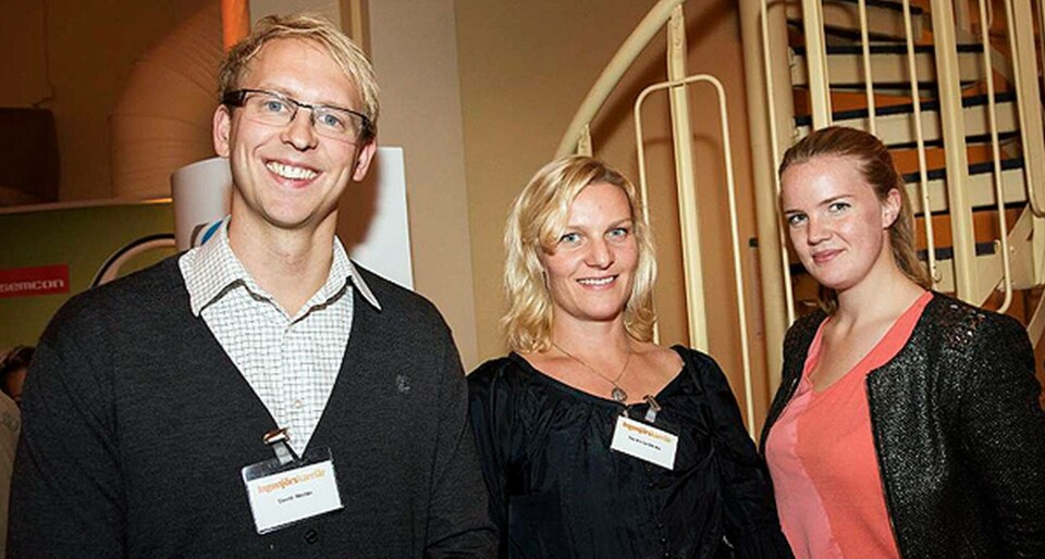 Roligt jobb, trevliga kolleger, bra företagspolitik och bra betalt vill David Modén, Sandra Lindström och Astrid Hagqvist ha. Foto: Christian Rhen Roligt jobb, trevliga kolleger, bra företagspolitik och bra betalt vill David Modén, Sandra Lindström och Astrid Hagqvist ha. Foto: Christian Rhen
