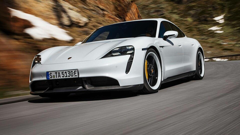 Porsche Taycan. Foto: Porsche Porsche Taycan. Foto: Porsche
